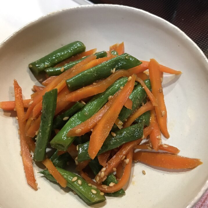 子供も食べる野菜レシピ インゲンと人参のきんぴら レシピ 作り方 By 主夫飯 楽天レシピ 子供も食べる野菜レシピ インゲンと人参のきんぴら レシピ 作り方 By 主夫飯 楽天レシピ